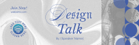 Modern Design Talk Twitter header (cover) Image Preview