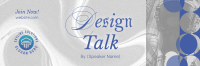 Modern Design Talk Twitter Header Image Preview