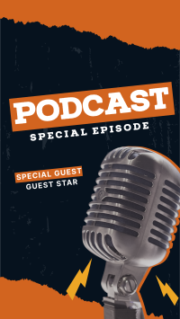 Special Podcast Episode YouTube Short Design