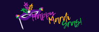 Colors of Mardi Gras Twitter Header Image Preview