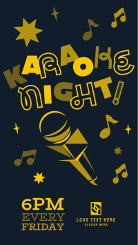 Karaoke Party Night TikTok Video Preview