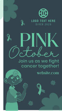 Pink October TikTok video Image Preview