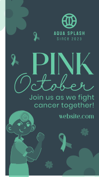 Pink October TikTok Video Image Preview