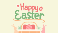 Easter Basket Greeting Video Image Preview