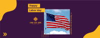 Happy Labor Day Greeting Facebook cover Image Preview