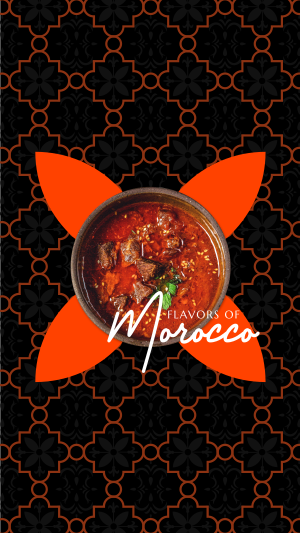 Flavors of Morocco Instagram story Image Preview