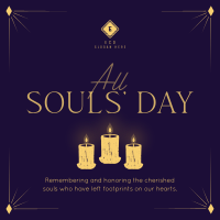 Remembering Beloved Souls Instagram Post Design