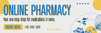 Geometric Online Pharmacy  Twitter Header Image Preview