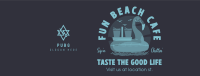 Beachside Cafe Facebook Cover Design