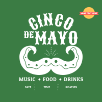 Fiesta Mustache Instagram Post Preview