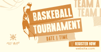 Sports Basketball Tournament Facebook Ad Image Preview