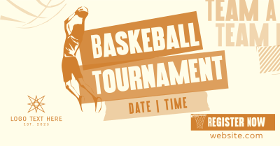 Sports Basketball Tournament Facebook ad Image Preview