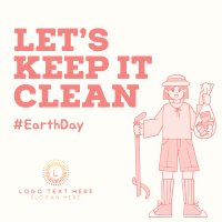 Clean the Planet Instagram post Image Preview