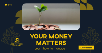 Money Matters Podcast Facebook Ad Design