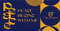 Day of United Nations Peacekeepers Modern Typography Facebook ad Image Preview