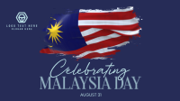 Malaysia Flag Independence Animation Preview