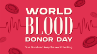 World Blood Donation Day Facebook event cover Image Preview