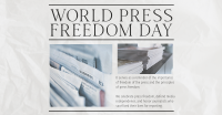 Press Freedom Facebook Ad Design