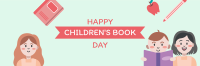 Children's Book Day Twitter Header Image Preview