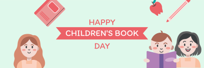 Children's Book Day Twitter header (cover) Image Preview