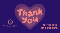 Cute Thank You Video Image Preview