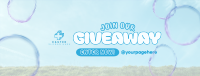 Giveaway Quirky Bubbles Facebook Cover Image Preview