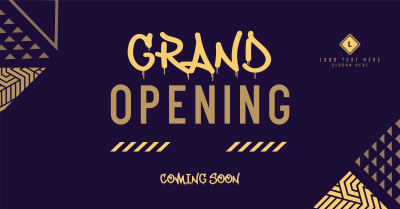 Street Grand Opening Facebook ad Image Preview