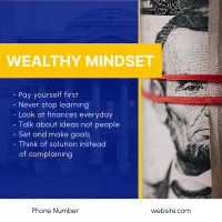 Wealthy Mindset Instagram post Image Preview