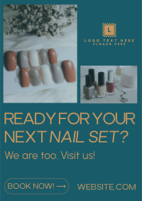 Minimalist Nail Salon Flyer Image Preview