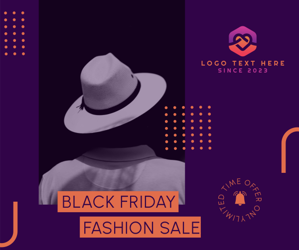 Black Friday Fashion Sale Facebook Post Design Image Preview