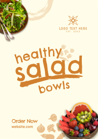 Salad Bowls Special Flyer Design