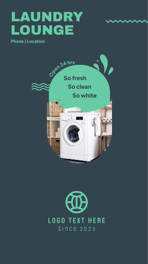Clean Laundry Lounge Facebook story Image Preview
