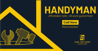 Handyman Repairs Facebook ad Image Preview