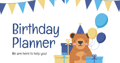 Birthday Planner Facebook ad Image Preview