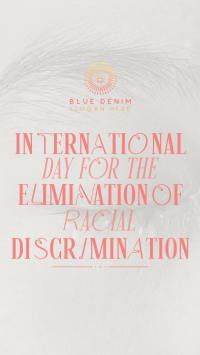 Eliminate Racial Discrimination Instagram Reel Image Preview