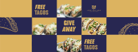 Tacos Giveaway Facebook cover Image Preview