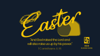 Easter Miracle Facebook event cover Image Preview