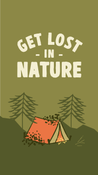 Lost in Nature Instagram Reel Design