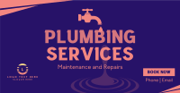 Home Plumbing Services Facebook Ad Design