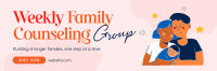 Weekly Family Counseling Twitter header (cover) Image Preview