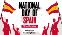 Spain: Proud Past, Promising Future Facebook Event Cover Design