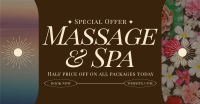 Modern Massage Therapy Facebook Ad Design