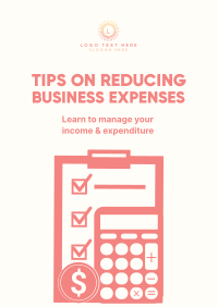 Reduce Expenses Flyer Image Preview