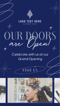 Grand Opening Salon Instagram story Image Preview