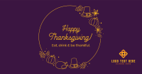 Thanksgiving Holiday Facebook ad Image Preview