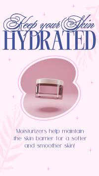 Skincare Hydration Benefits YouTube Short Design