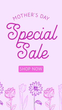 Sale for Moms! YouTube Short Design