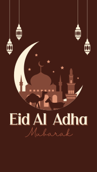 Blessed Eid Al Adha TikTok video Image Preview