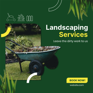 Landscaping Services Instagram post Image Preview