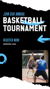 Basketball Tournament Facebook story Image Preview